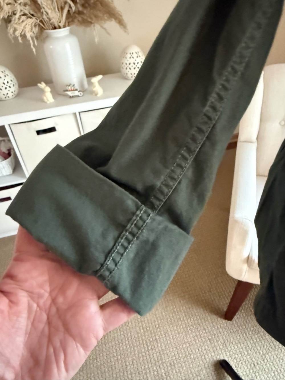 GAP Olive Green Utility Drawstring Jacket - Picture 6 of 16